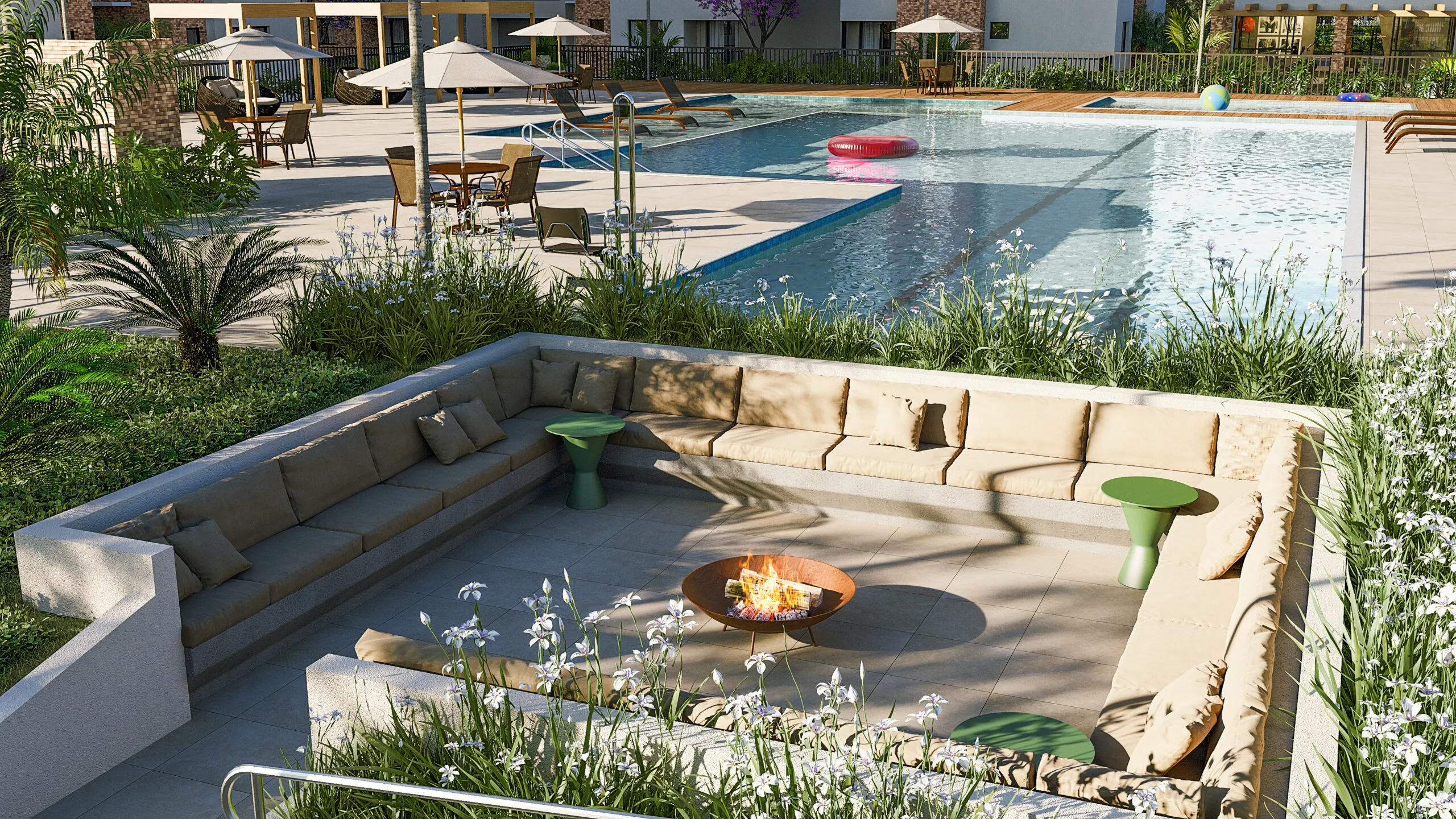 Pool lounge